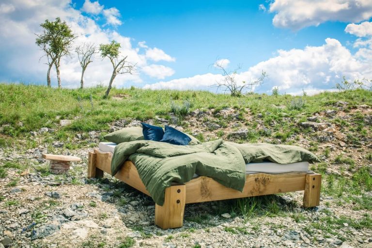 Tims Bett im Steinbruch-1